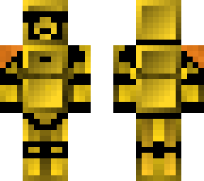 golden stormtrooper officer fixed head