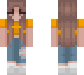 lucky (brown hair version) (short sleeved)