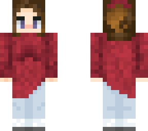 maroon sweater