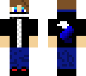 my first wolf boy skin