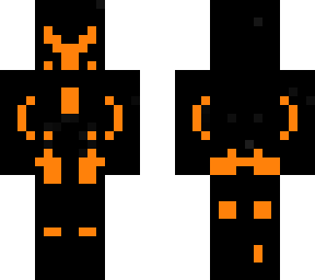 orange 3d robot