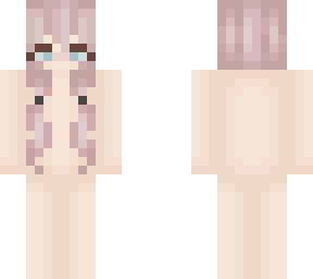 pink mauve pigtails - sumidiot's persona - sb