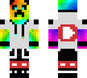 rainbow youtuber puppy