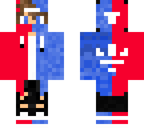 red and blue nova