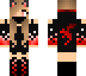 red fire dragon girl