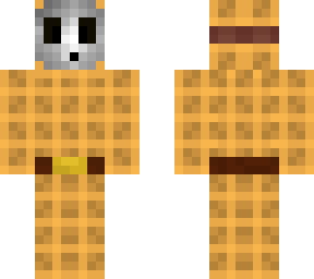 shy guy waffle