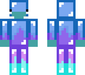 skeppy ombre w/ mask and gloves