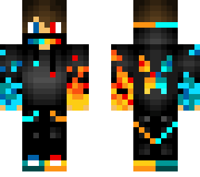 sunlitoaster49 fire water skin