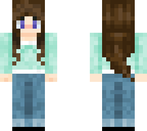 teal sweater