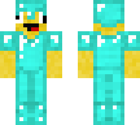 waffle man diamond armor skin troll