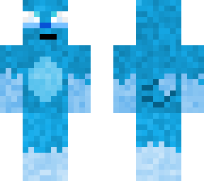 water/blue fox