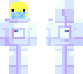 astronaut duck with mask