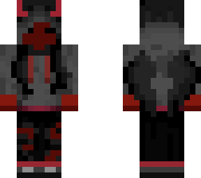 black and red angel - demon hybrid 2