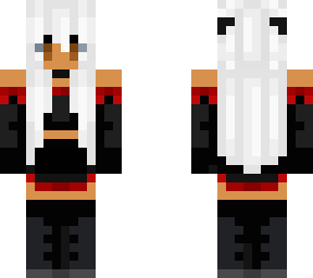 black and red loli