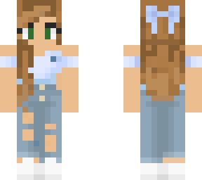 blue girl