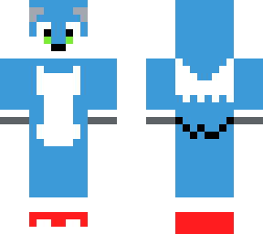 blue tails