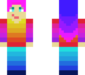 colorful girl