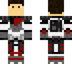 custom red clone armor