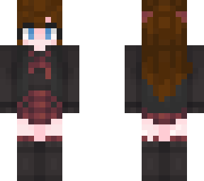 dark uniform school girl
