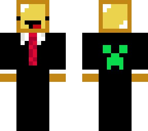 gold block with smooking