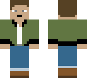 green bomber jacket w/ tan boots