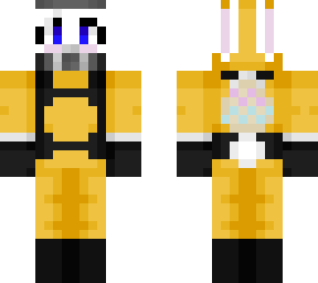 hazmat suit easter bunny