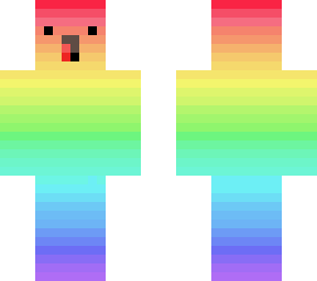 multi coloured skin