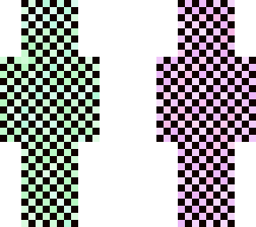 rainbow block skin.
