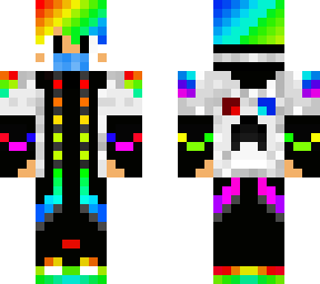 rainbow gamer boy (with mask)