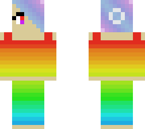 rainbow girl