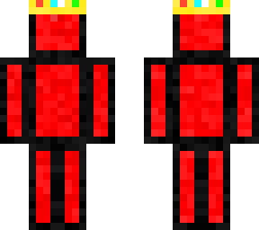 red neon crown