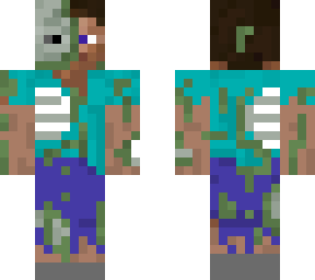 steve zombie esqueltico