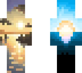 sunset and sunrise