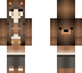 Teddy Girl | Minecraft Skin