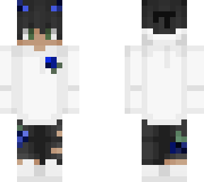 asthetic cute blue boy