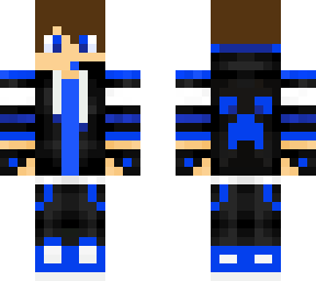 blue gamer boy