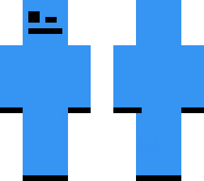 blue stickbot with stickey thing's