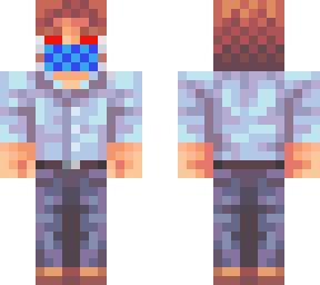 bob ross with mask