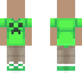 can you take this creeper cloth and make an amzing skin out of it??
