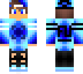 cool blue dude hat
