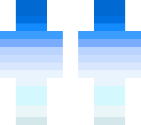degradation of shades of blue
