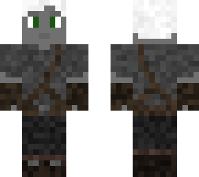 drow with white hair