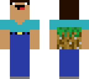 dumm noob with dirt