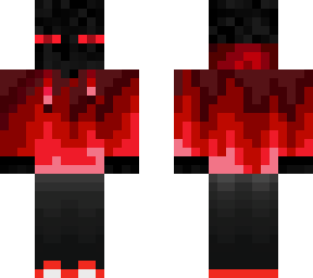 enderman with red hoodie