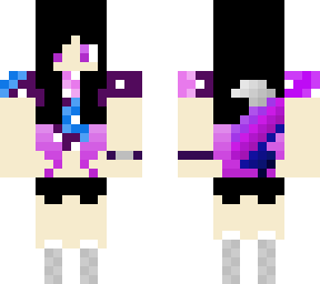 galaxy wolf girl