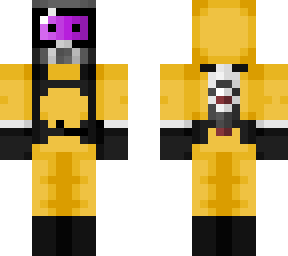 gradient purple hazmat suit