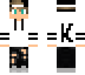 made my little brother a skin