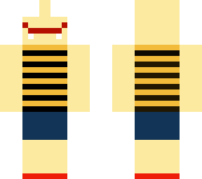 now he has pants!