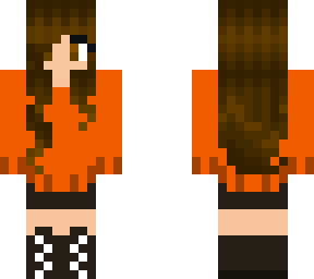 orange poncho