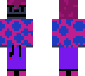 purple and blue boy